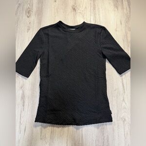 Calvin Klein Black Short Sleeve Top